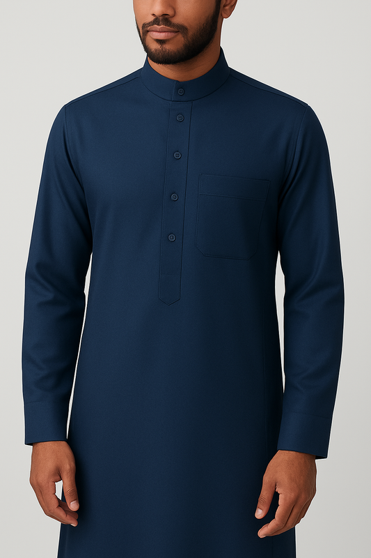 Imdad Navy Blue Thobe for Men